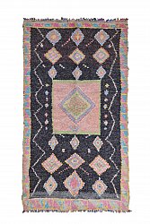 Moroccan Berber rug Boucherouite 305 x 170 cm