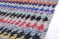 Moroccan Berber rug Boucherouite 230 x 125 cm