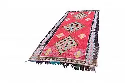 Moroccan Berber rug Boucherouite 325 x 145 cm