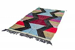 Moroccan Berber rug Boucherouite 135 x 240 cm