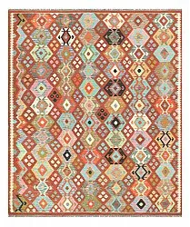 Oriental Rug - Vegi Kelim Hand Woven - 253 x 295 cm
