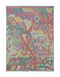 Oriental Rug - Vegi Kelim Hand Woven - 211 x 288 cm