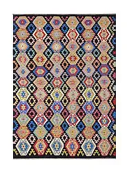 Oriental Rug - Vegi Kelim Hand Woven - 204 x 294 cm