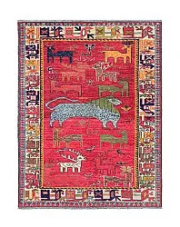 Oriental Rug - Tribal Hand Knotted - 148 x 199 cm
