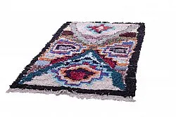 Moroccan Berber rug Boucherouite 200 x 125 cm