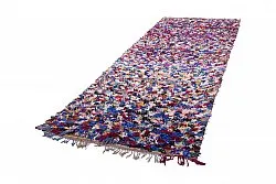 Moroccan Berber rug Boucherouite 370 x 145 cm