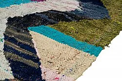 Moroccan Berber rug Boucherouite 135 x 230 cm