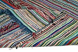 Moroccan Berber rug Boucherouite 150 x 340 cm