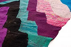 Moroccan Berber rug Boucherouite 140 x 250 cm