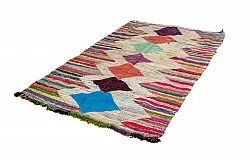 Moroccan Berber rug Boucherouite 140 x 255 cm