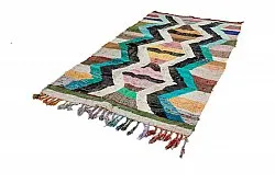 Moroccan Berber rug Boucherouite 135 x 245 cm