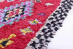 Moroccan Berber rug Boucherouite 245 x 135 cm