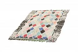 Moroccan Berber rug Boucherouite 170 x 105 cm