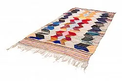 Moroccan Berber rug Boucherouite 155 x 325 cm