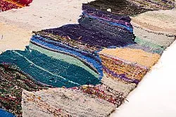 Moroccan Berber rug Boucherouite 155 x 325 cm