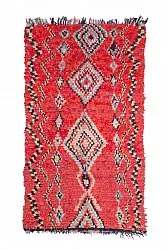 Moroccan Berber rug Boucherouite 265 x 150 cm