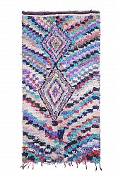 Moroccan Berber rug Boucherouite 285 x 150 cm