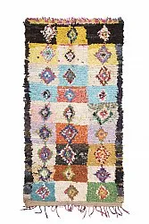 Moroccan Berber rug Boucherouite 260 x 135 cm