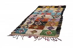 Moroccan Berber rug Boucherouite 260 x 135 cm