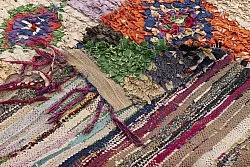 Moroccan Berber rug Boucherouite 260 x 135 cm