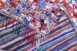 Moroccan Berber rug Boucherouite 330 x 135 cm