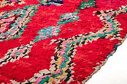 Moroccan Berber rug Boucherouite 310 x 125 cm