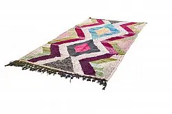 Moroccan Berber rug Boucherouite 130 x 240 cm