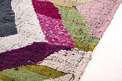 Moroccan Berber rug Boucherouite 130 x 240 cm