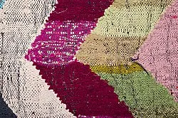 Moroccan Berber rug Boucherouite 130 x 240 cm