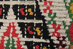 Tappeto Kilim In Stile Berbero Del Marocco Azilal 320 x 80 cm