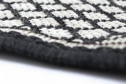 Wilton rug - Charleston (black/sand)
