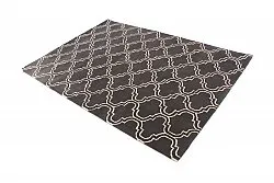 Wool rug - Korinth (dark grey)