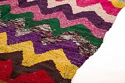 Moroccan Berber rug Boucherouite 125 x 235 cm