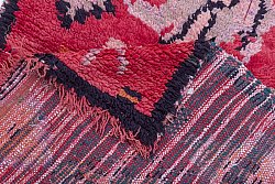 Moroccan Berber rug Boucherouite 240 x 90 cm