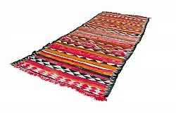 Moroccan Berber rug Boucherouite 150 x 365 cm