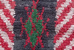 Moroccan Berber rug Boucherouite 230 x 100 cm