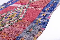 Moroccan Berber rug Boucherouite 260 x 105 cm