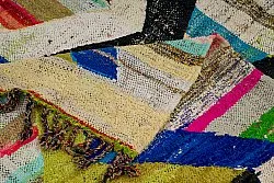 Moroccan Berber rug Boucherouite 135 x 250 cm