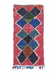 Moroccan Berber rug Boucherouite 250 x 120 cm
