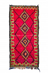 Moroccan Berber rug Boucherouite 340 x 165 cm