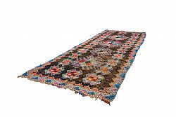 Moroccan Berber rug Boucherouite 395 x 150 cm