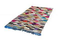 Moroccan Berber rug Boucherouite 150 x 255 cm