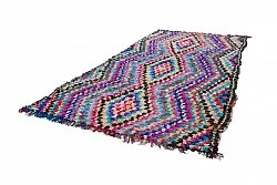 Moroccan Berber rug Boucherouite 305 x 155 cm
