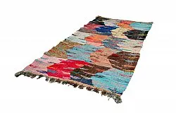 Moroccan Berber rug Boucherouite 135 x 265 cm