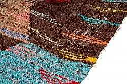 Moroccan Berber rug Boucherouite 135 x 265 cm