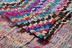 Moroccan Berber rug Boucherouite 305 x 155 cm