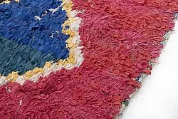 Moroccan Berber rug Boucherouite 250 x 120 cm