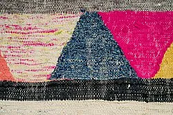 Moroccan Berber rug Boucherouite 145 x 260 cm