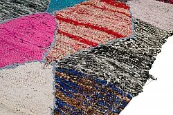 Moroccan Berber rug Boucherouite 125 x 225 cm