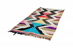 Moroccan Berber rug Boucherouite 125 x 225 cm